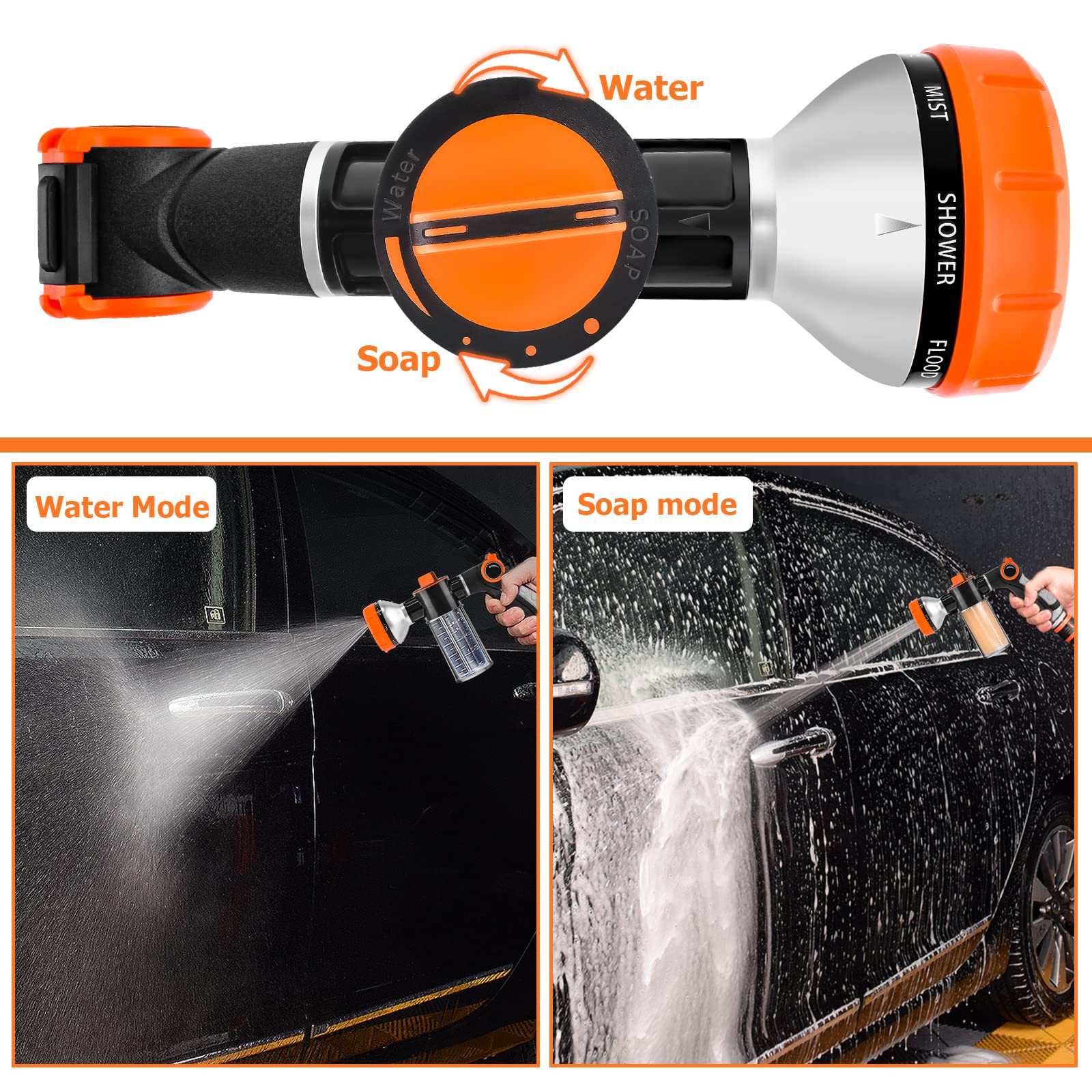 YCCOKJJ hose connector ensuring secure attachment for smooth water flow.