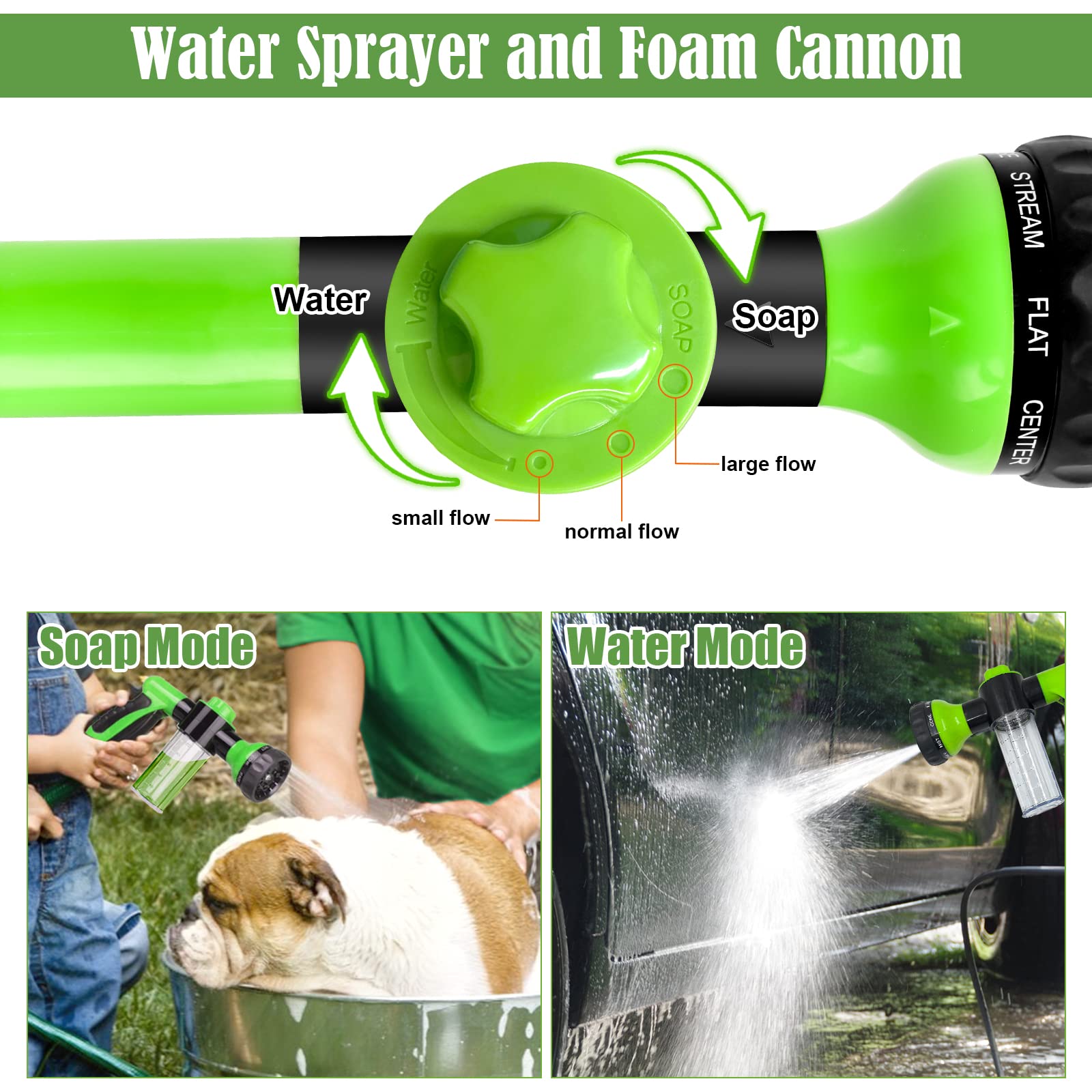 YCCOKJJ pet bathing brush for massage and thorough rinsing
