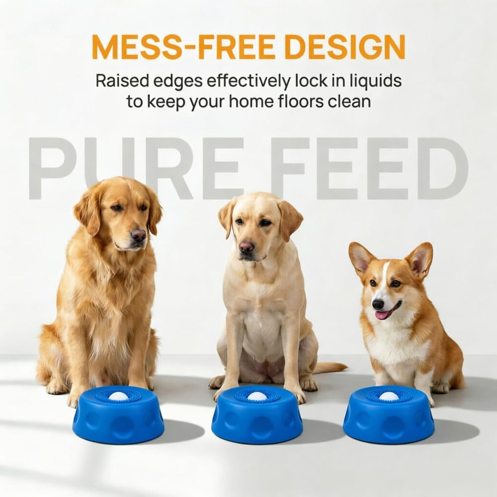 YCD-incerda all-sizes design suits small to large dogs with slow-feeding benefits.