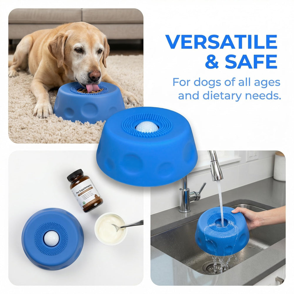 YCD-incerda raised edges help contain liquids for safer licking.