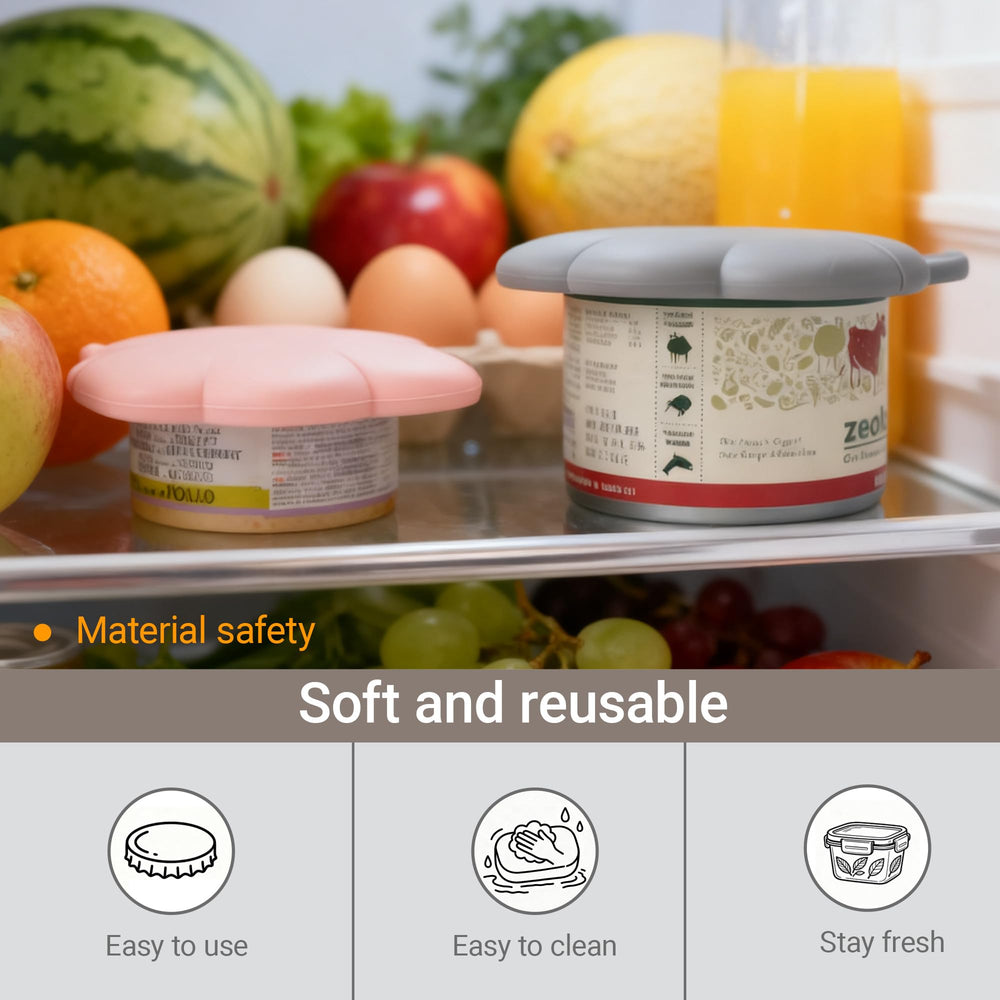 Ydeer odor-resistant silicone helps protect your fridge from strong pet food smells.