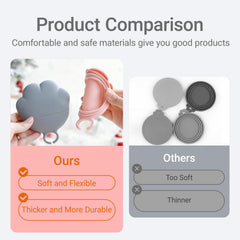 Ydeer reusable silicone lids are odor and stain resistant for long-lasting use.