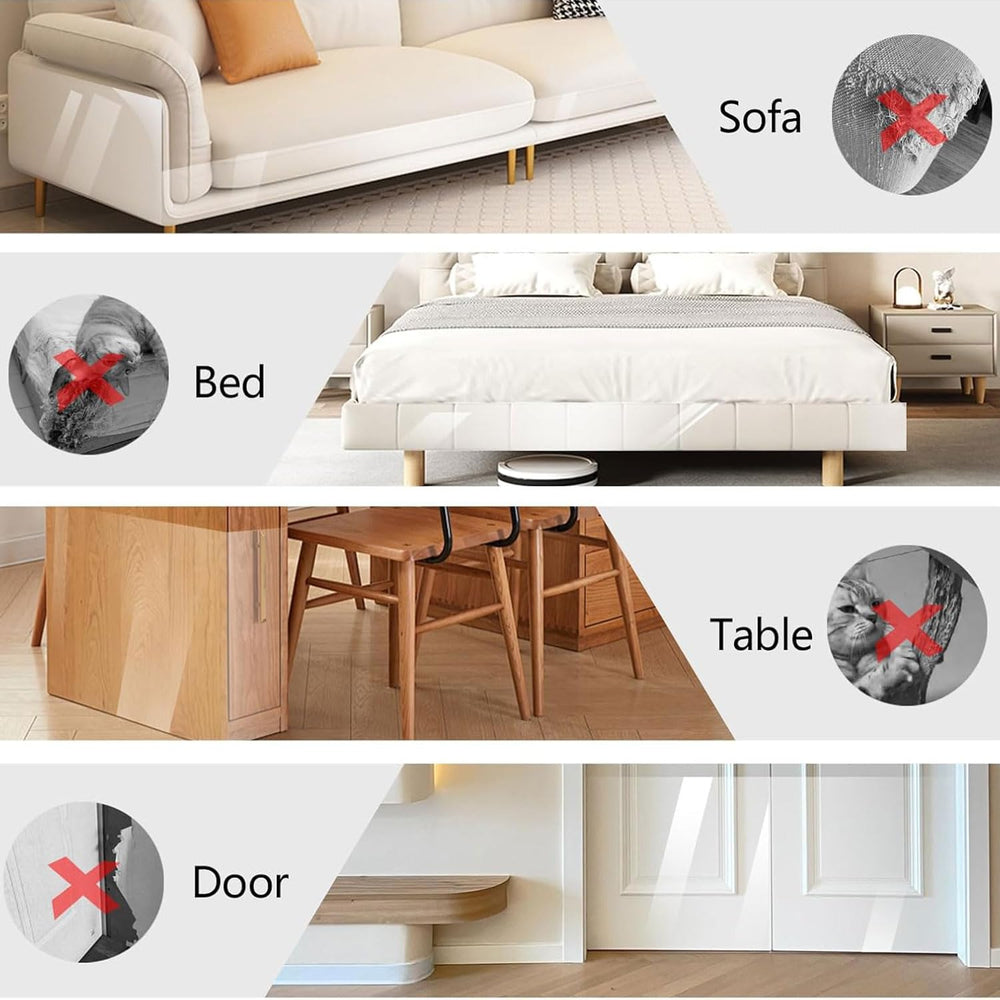 Easy peel‑and‑stick application for fast setup and use.