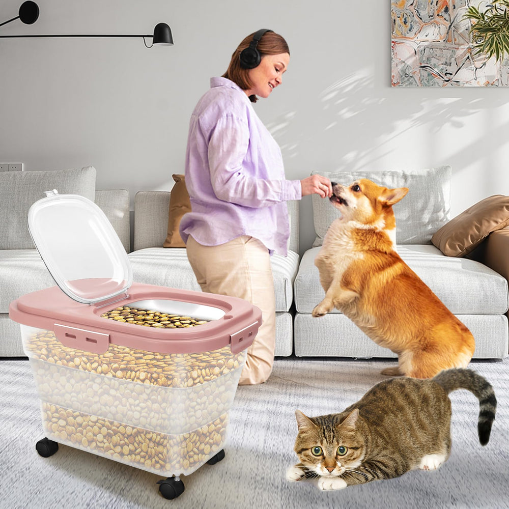 YECERCAN kibble storage suitable for pantry and kitchen use