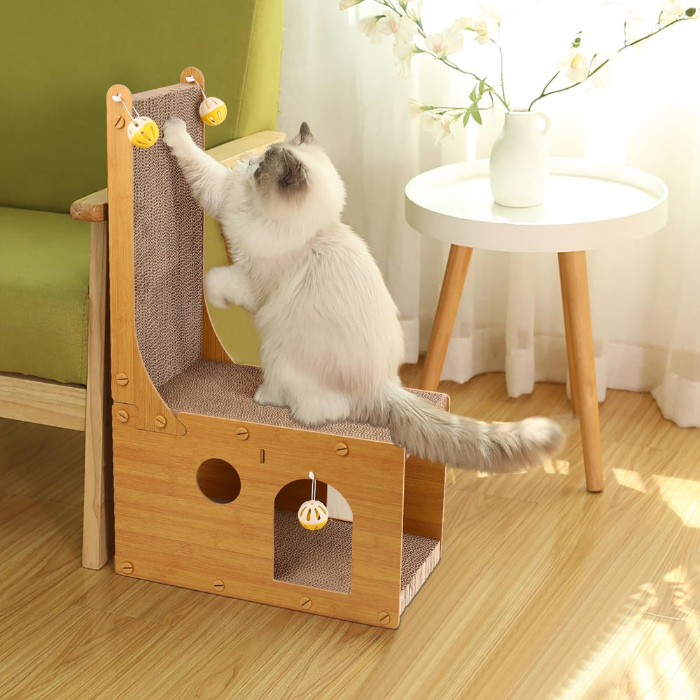 YEMOO Cat Scratcher protects furniture while providing a satisfying scratching surface