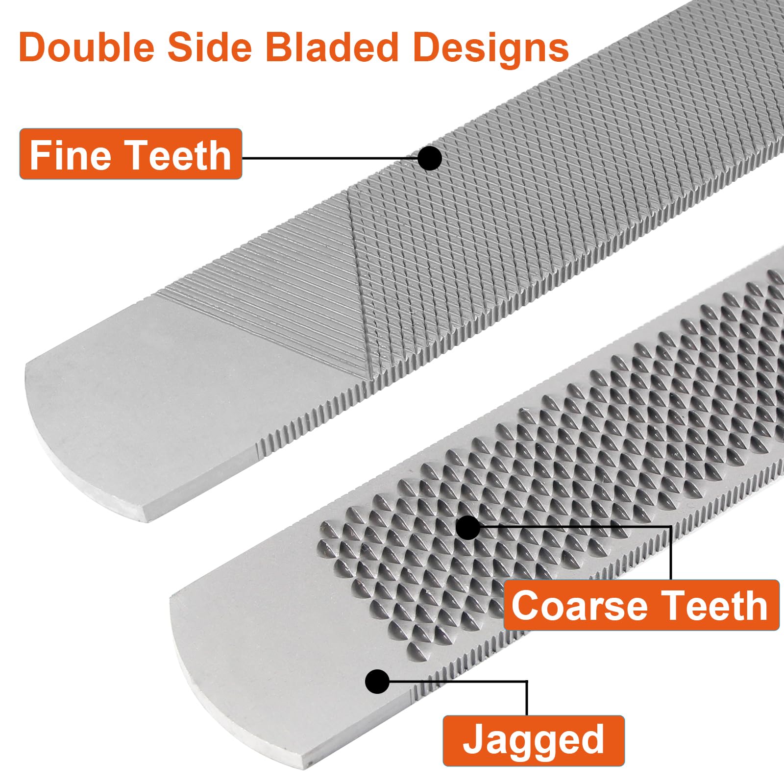 YEOLYTA hoof rasp with fine teeth for smoothing edges