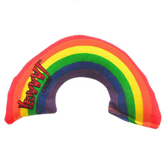 Yeowww! Three-pack display showing Rainbow, Banana, and Pollock for variety in play