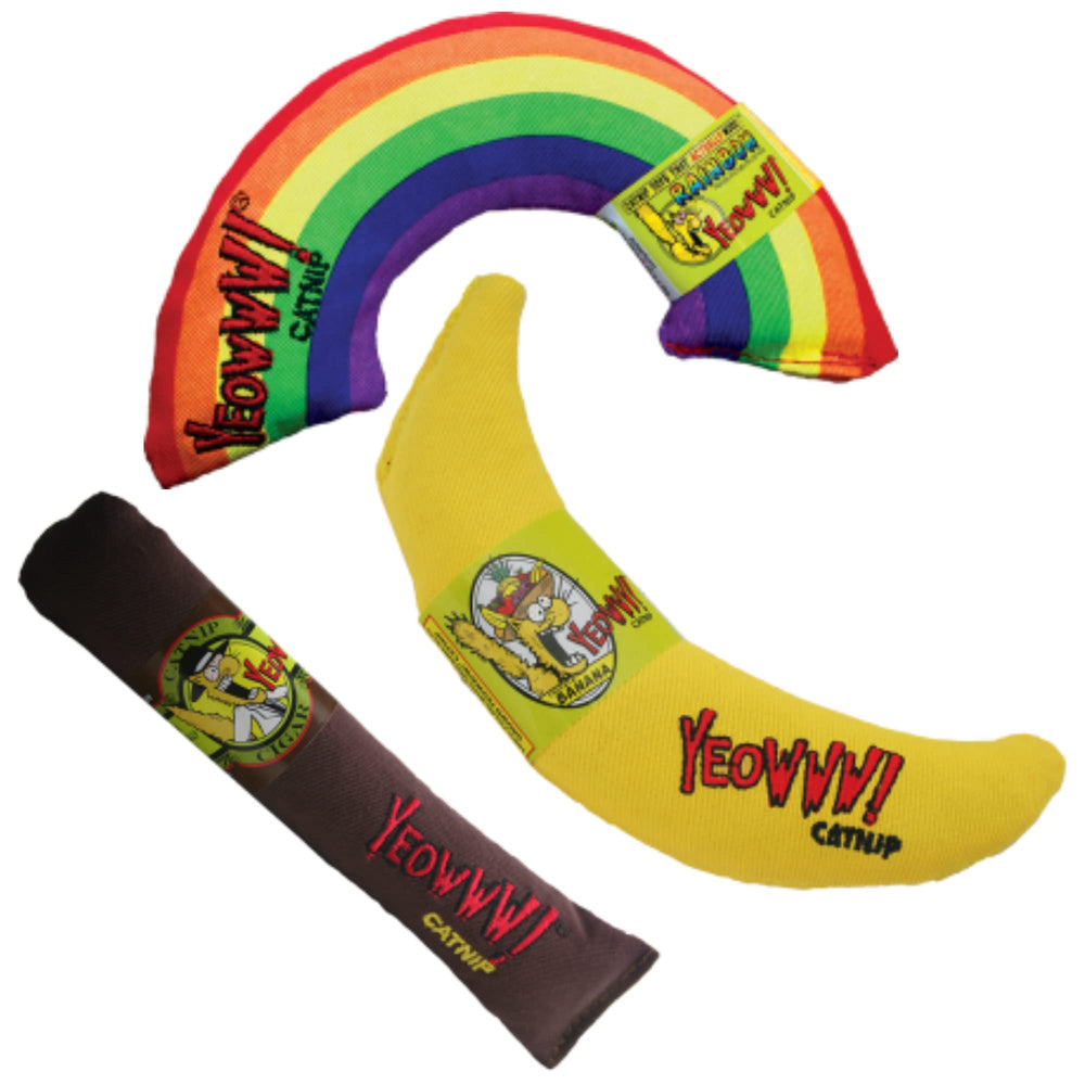 Yeowww! USA-made catnip toy emphasizes quality materials and domestic production.