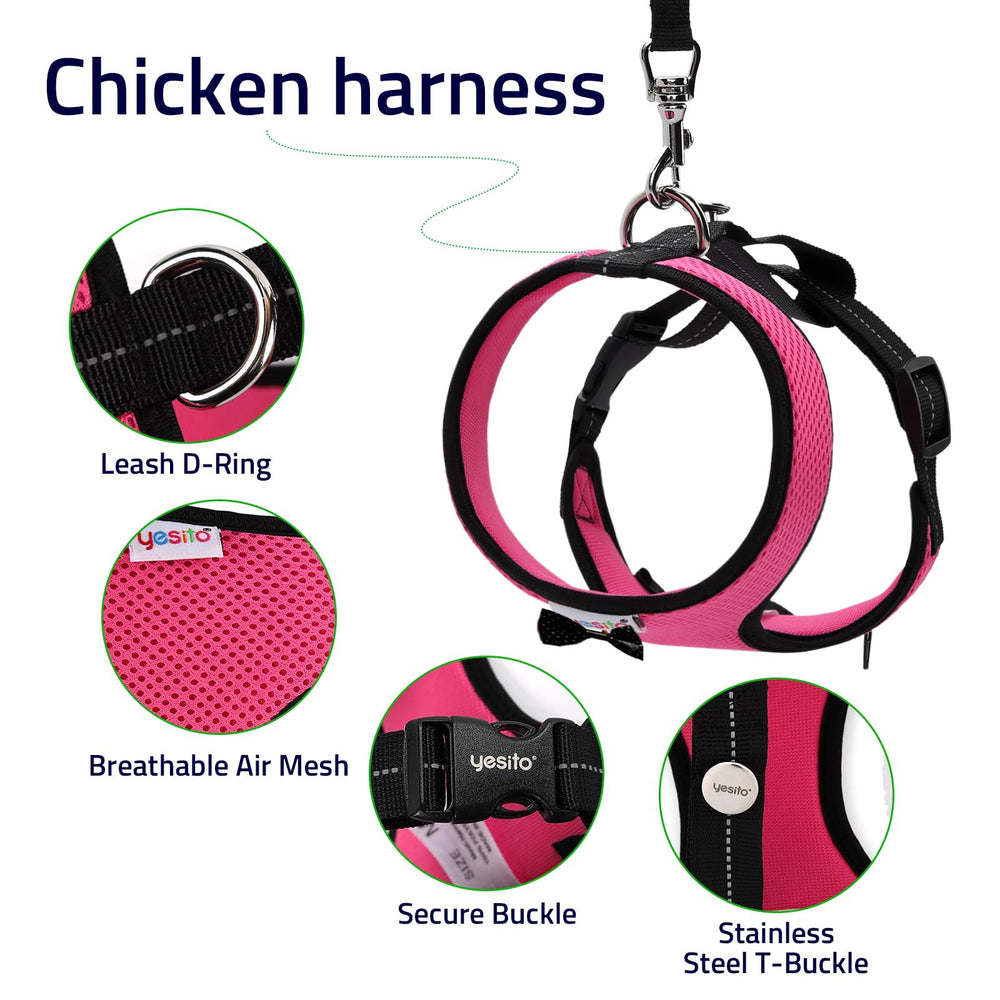 Yesito lightweight harness minimizes load for long wear sessions