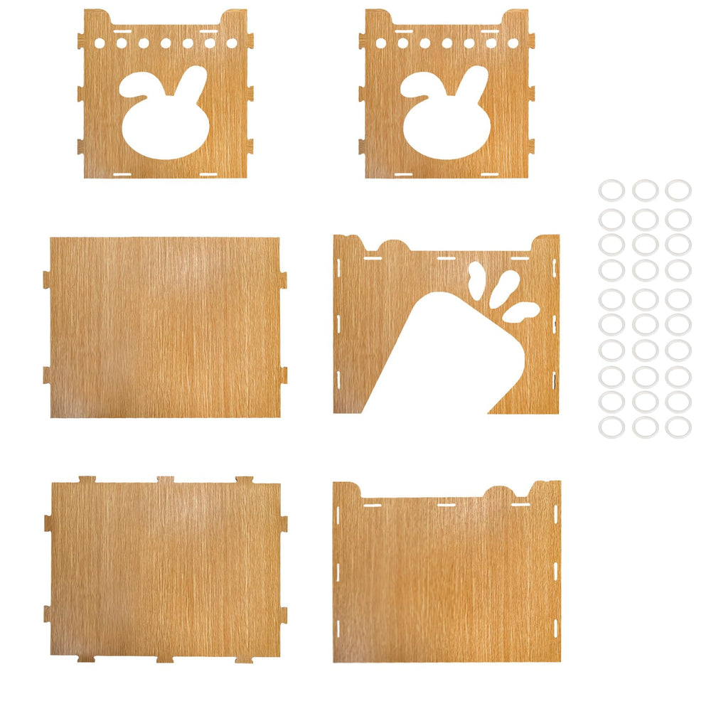 Yesland Rabbit Hideout Entrance detail with smooth edges and easy access for pets