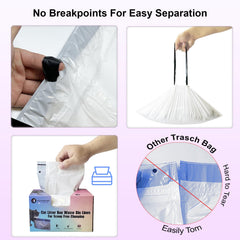 YESORMLING secure tie closure featured for leak protection