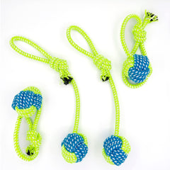 YesWood Tug of War rope ball toy for small dogs enhances interactive play and bonding.