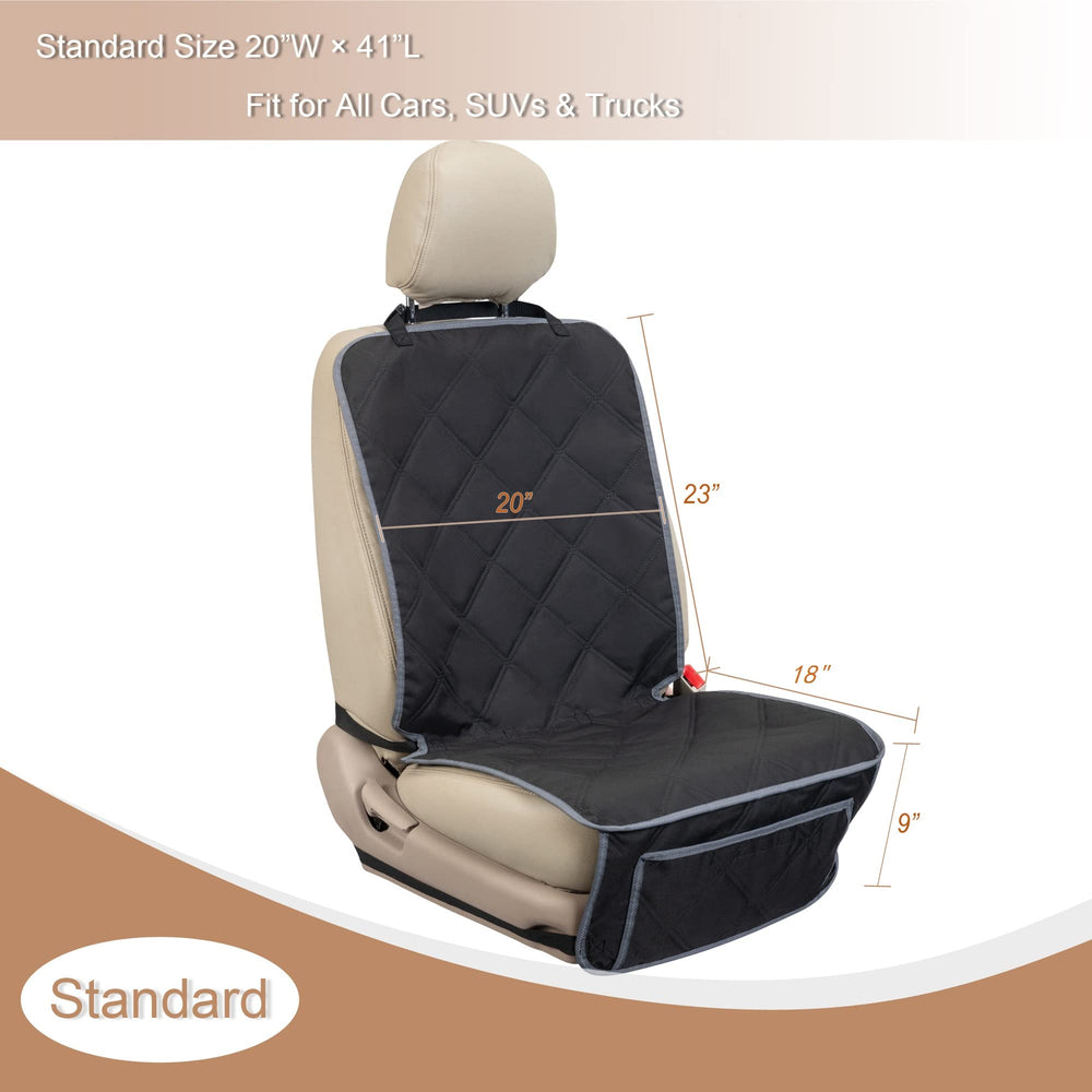 YESYEES easy-clean dog seat protector, quick wipe or machine wash.