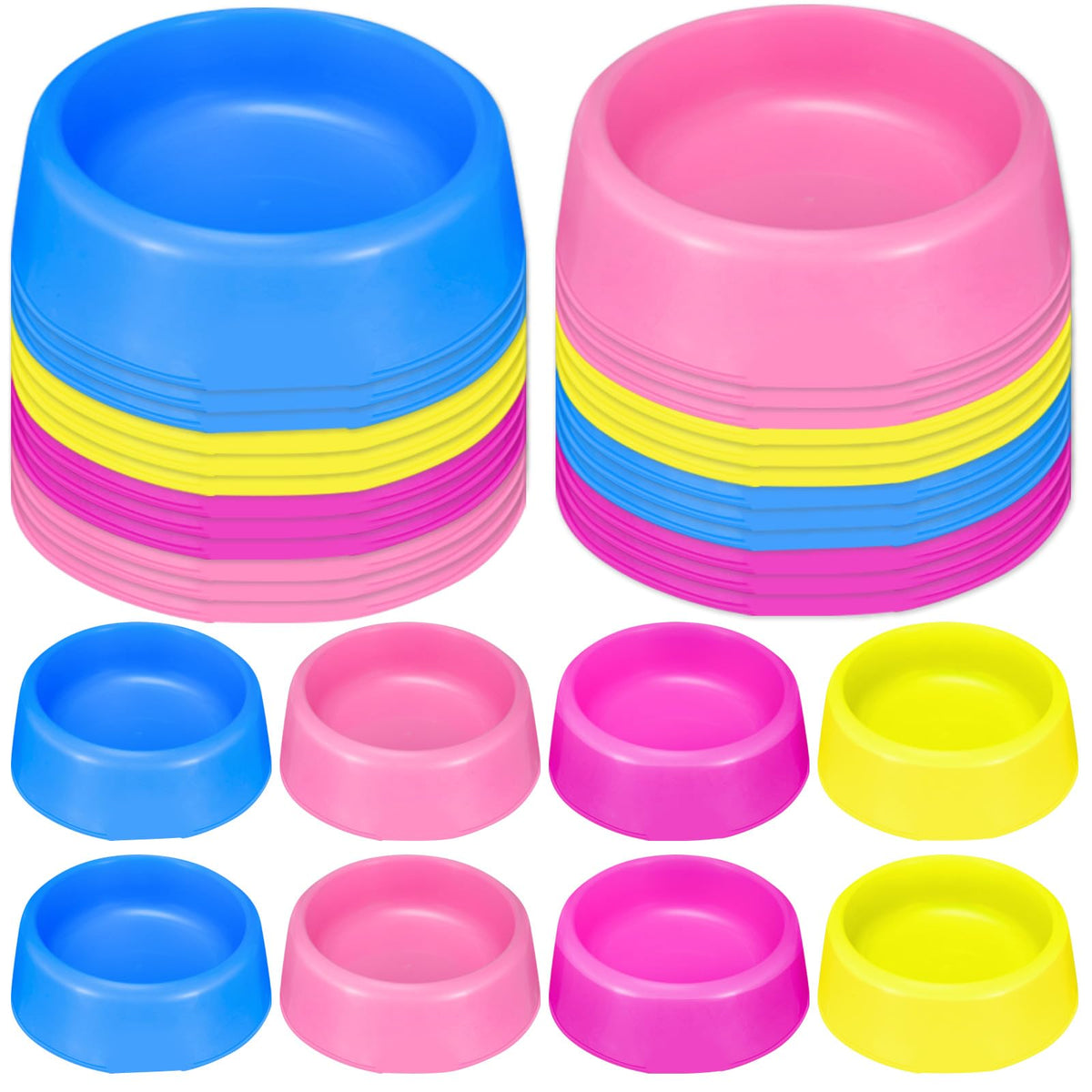 Yetene blue puppy bowls for party decor and easy feeding