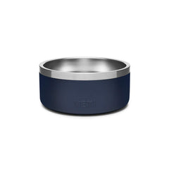 YETI Boomer 4 dog bowl navy side profile highlighting durability
