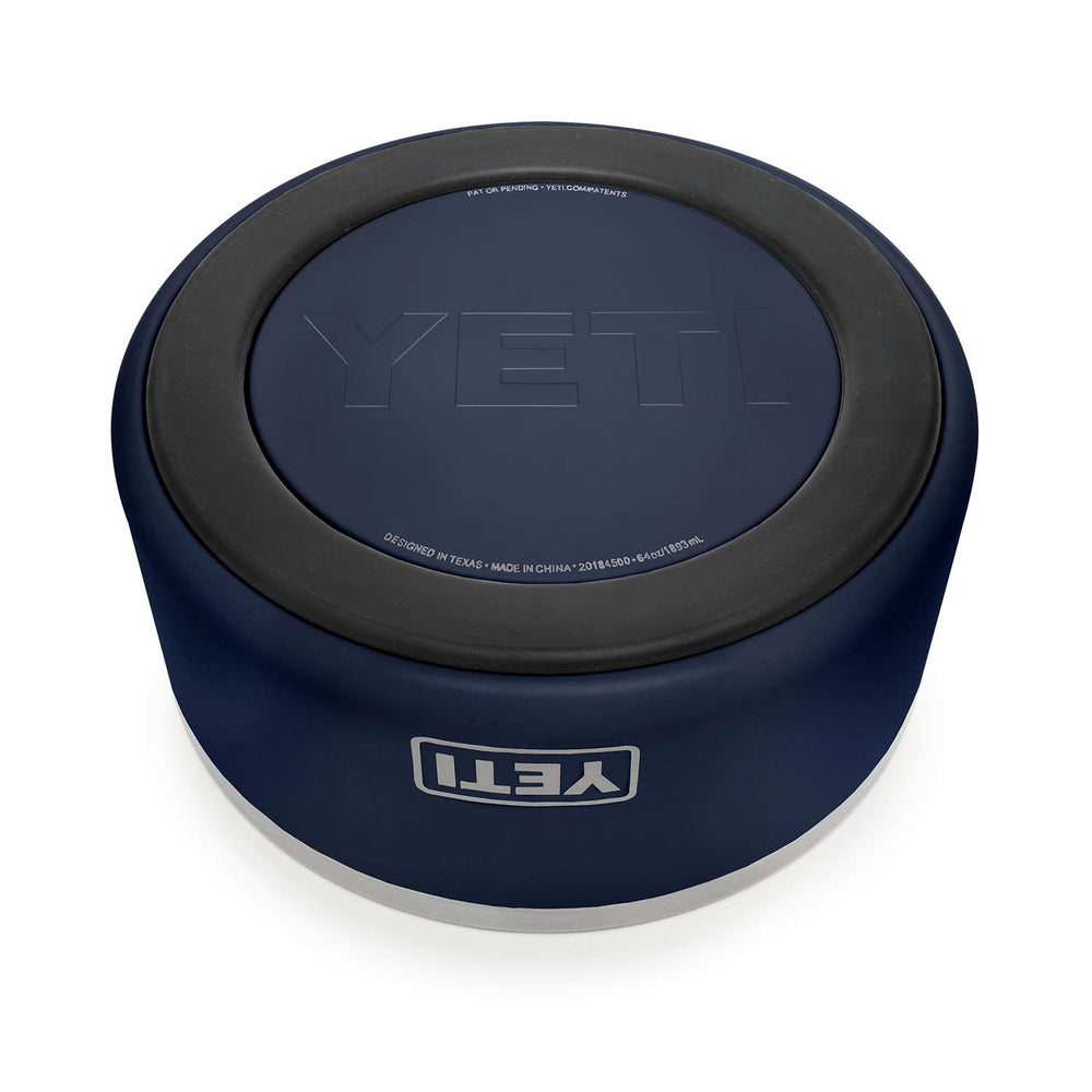 YETI Boomer 8 holds 64 ounces of kibble or water for large dogs