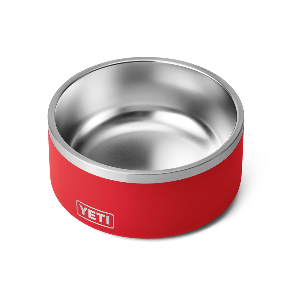 YETI Boomer 8 capacity suits kibble and water for daily use.