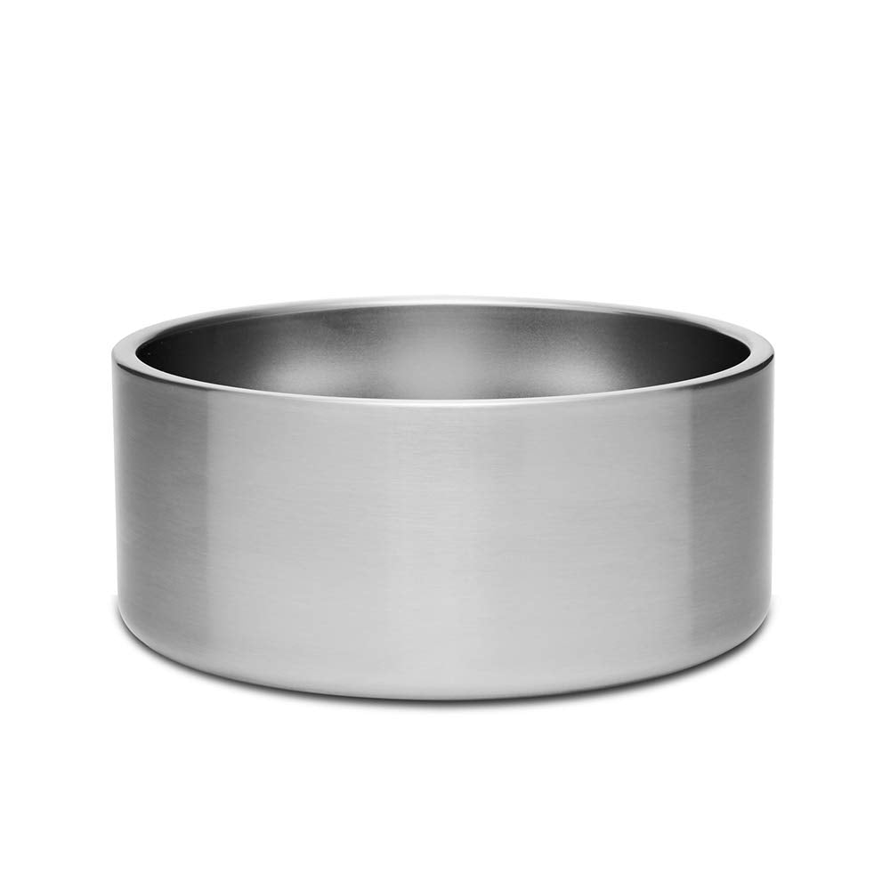 YETI Boomer 8 with non-slip ring stays steady during meals.