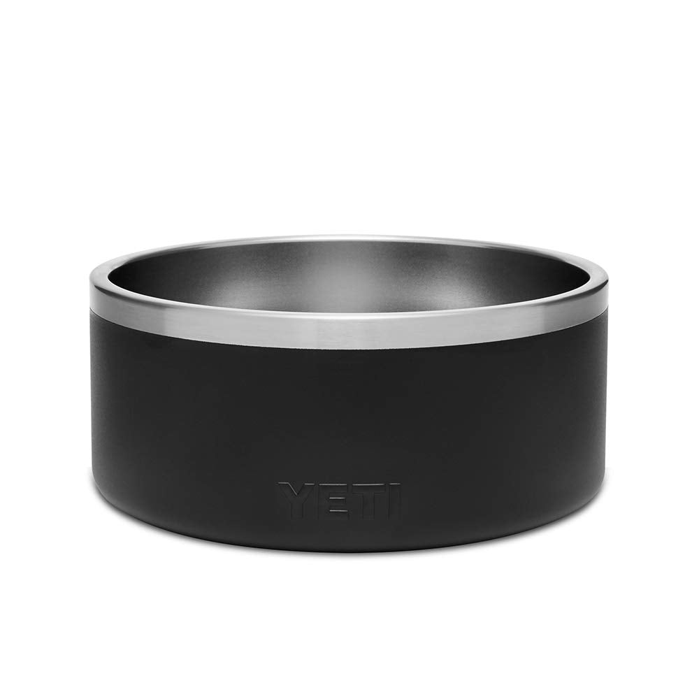 YETI Boomer 8 with non-slip ring keeps bowls steady during meals.