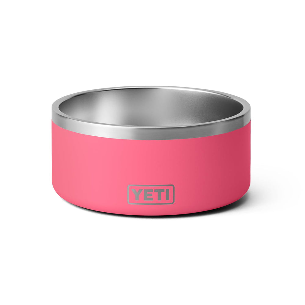 YETI Boomer 8 stainless steel bowl with 64-ounce capacity for kibble or water.