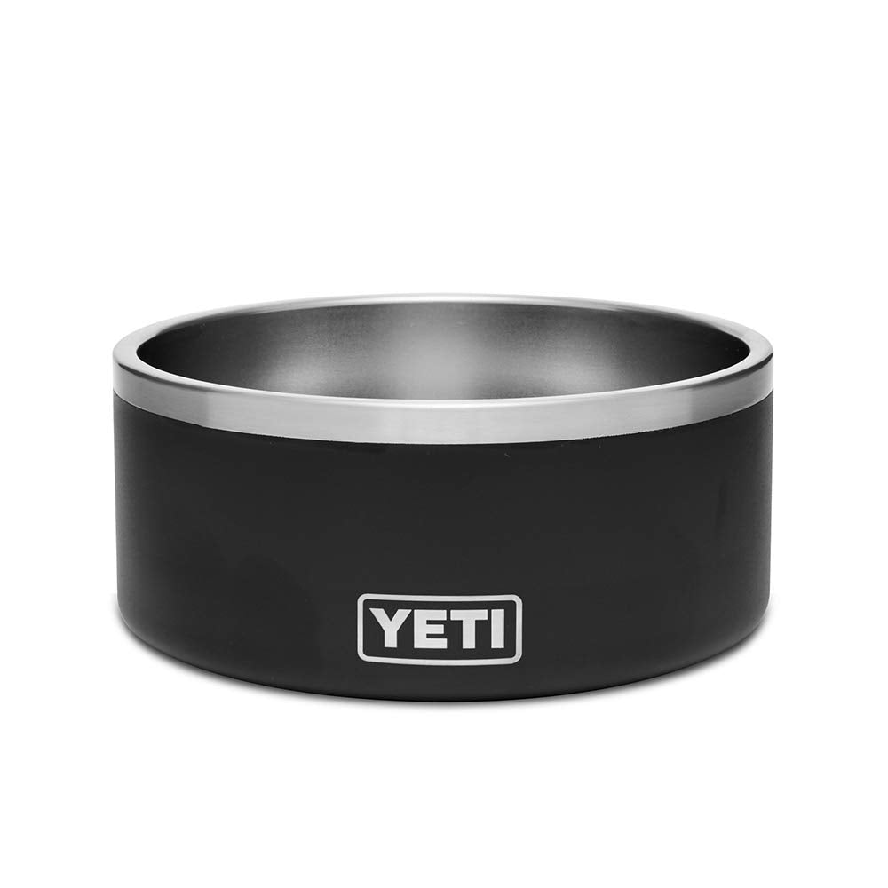 YETI Boomer 8 stainless steel dog bowl, durable and rust-resistant for kibble and water.