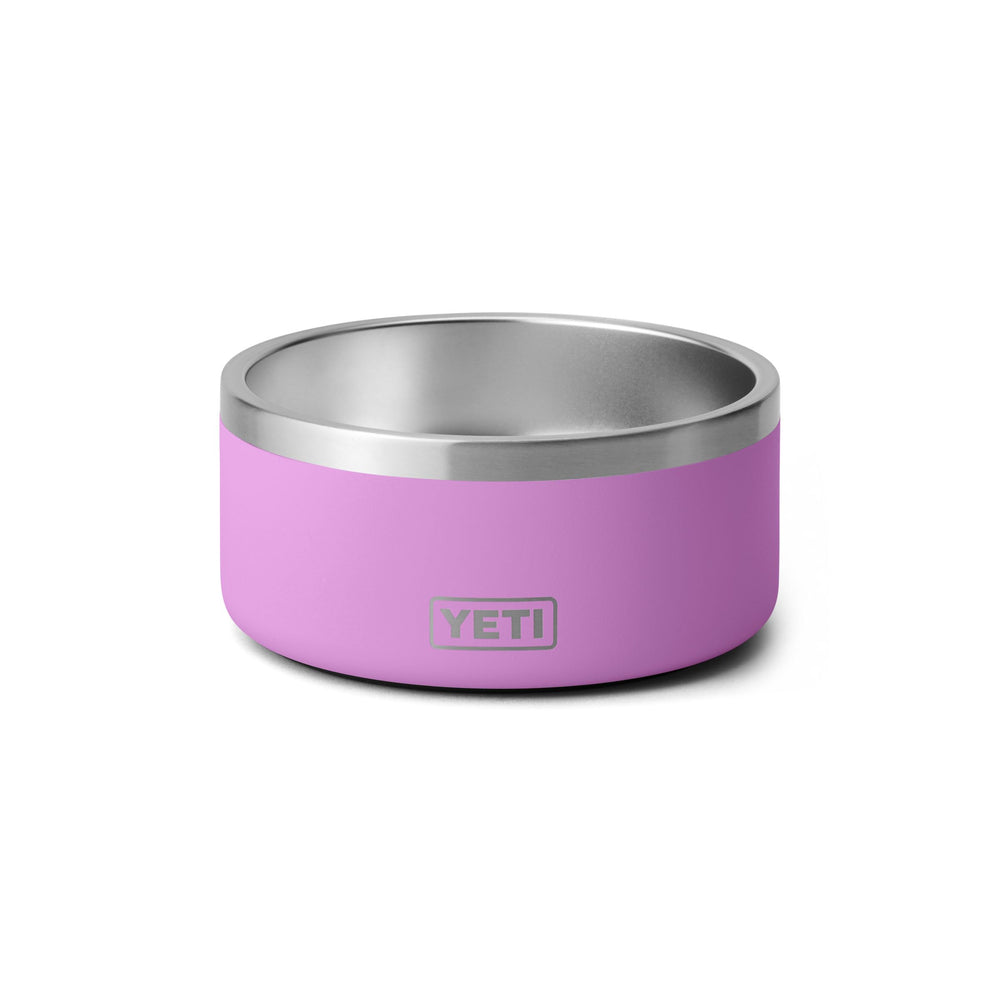 YETI Boomer 4 bowl in Desert Bloom, front view for water and kibble.