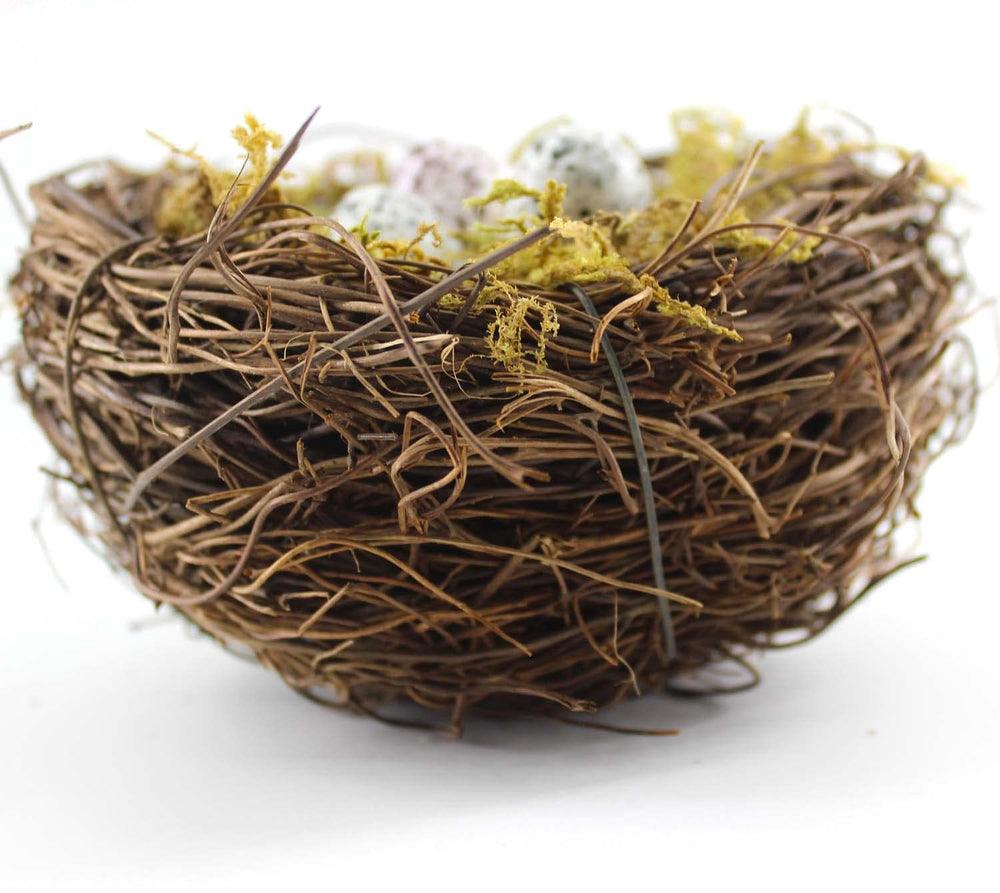 YEUQWJ four moss packs for lush, natural nest accents.