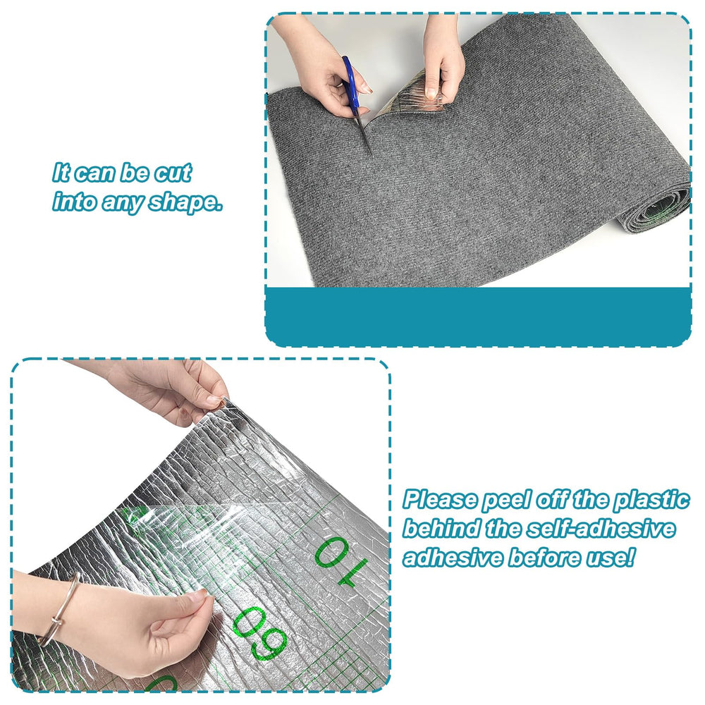 YEXEXINM cut-to-fit scratch pad adapts to any surface.