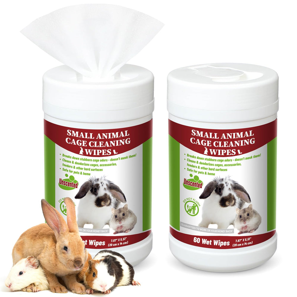 Yeyeplum cage wipes with dispensing cap for quick cleanups.
