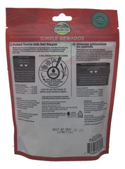 YFCACT bell pepper treats on display, offering a crunchy, rewarding nibble.