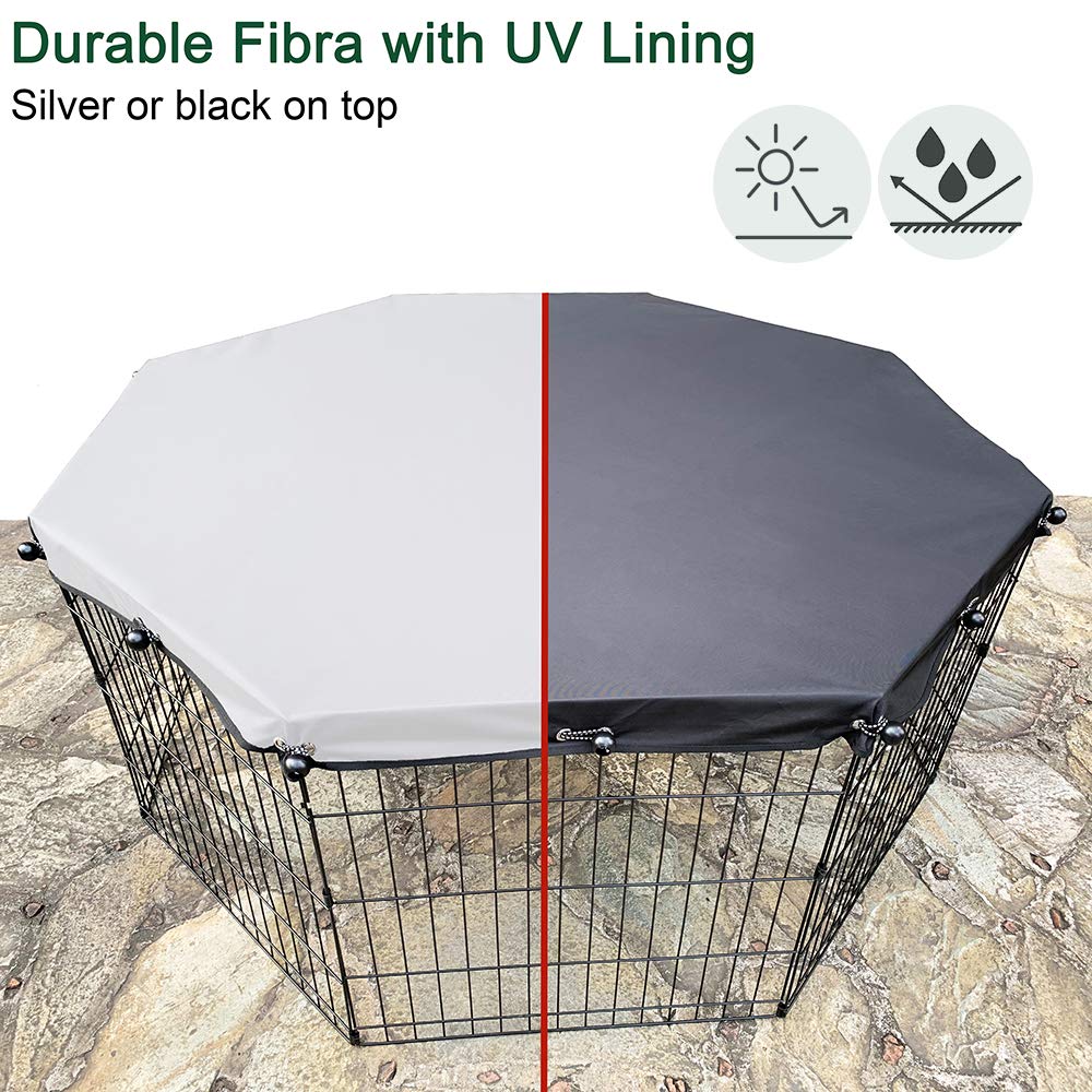YGCASE top roof blocks aerial predators for added pet safety