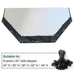 YGCASE UV-lined cover offers shade and cooler play area outside