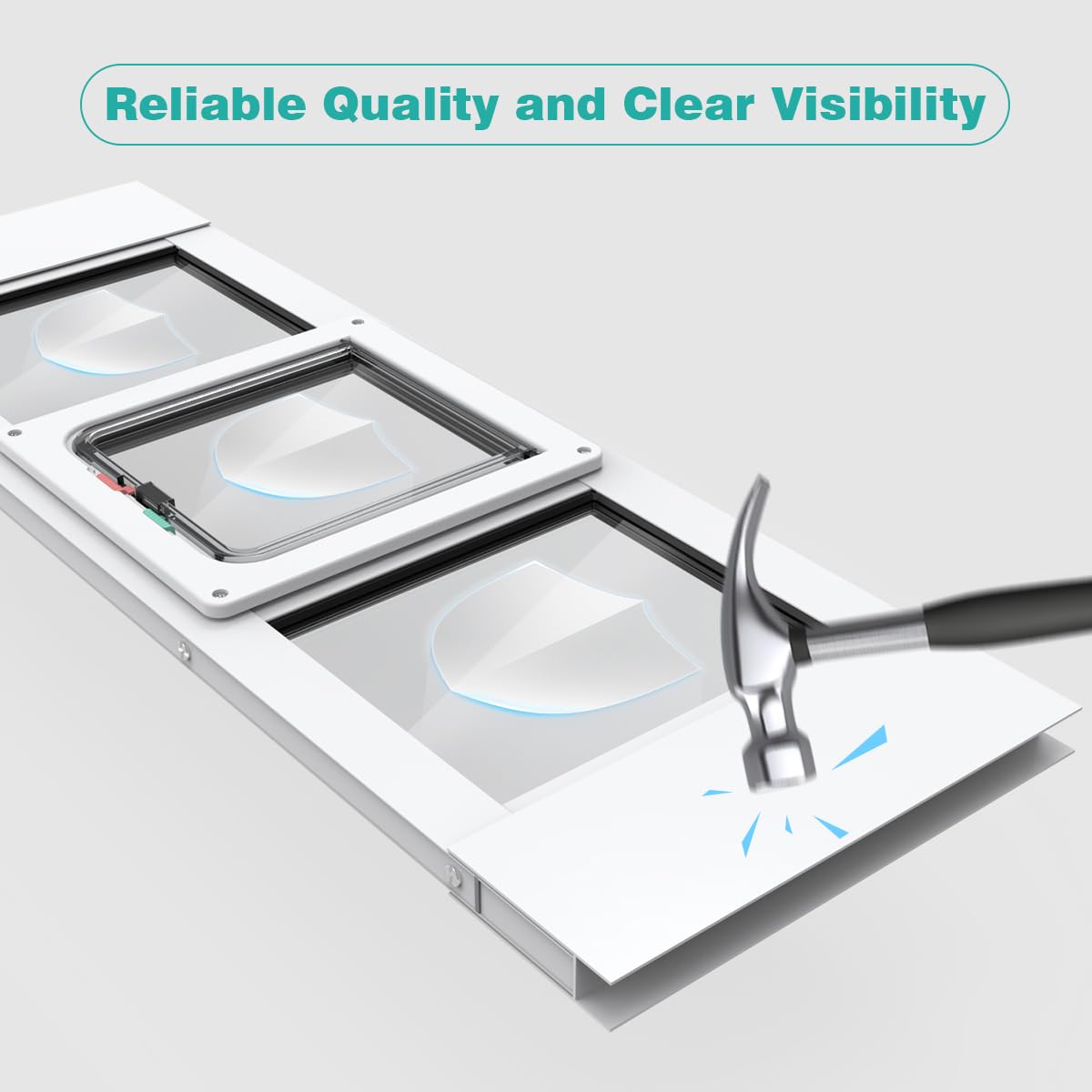 YGNNJY aluminum alloy frame with white coating resists scratches.