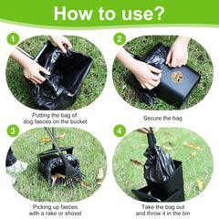YGNNXRN pooper scooper extra-thick bags prevent tearing during disposal
