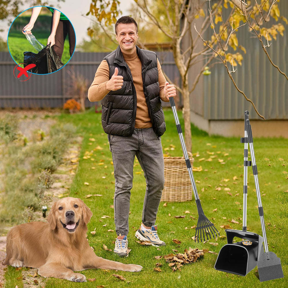 YGNNXRN pooper scooper wall hook for compact storage when idle
