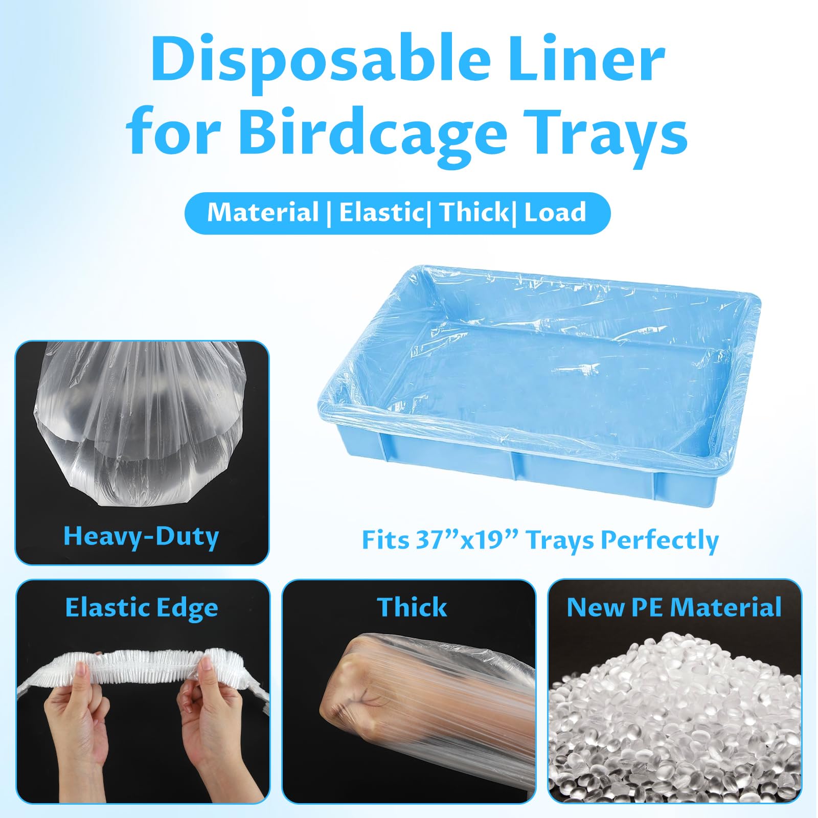Yhalyea disposable liner roll for fast replacement and cleanup