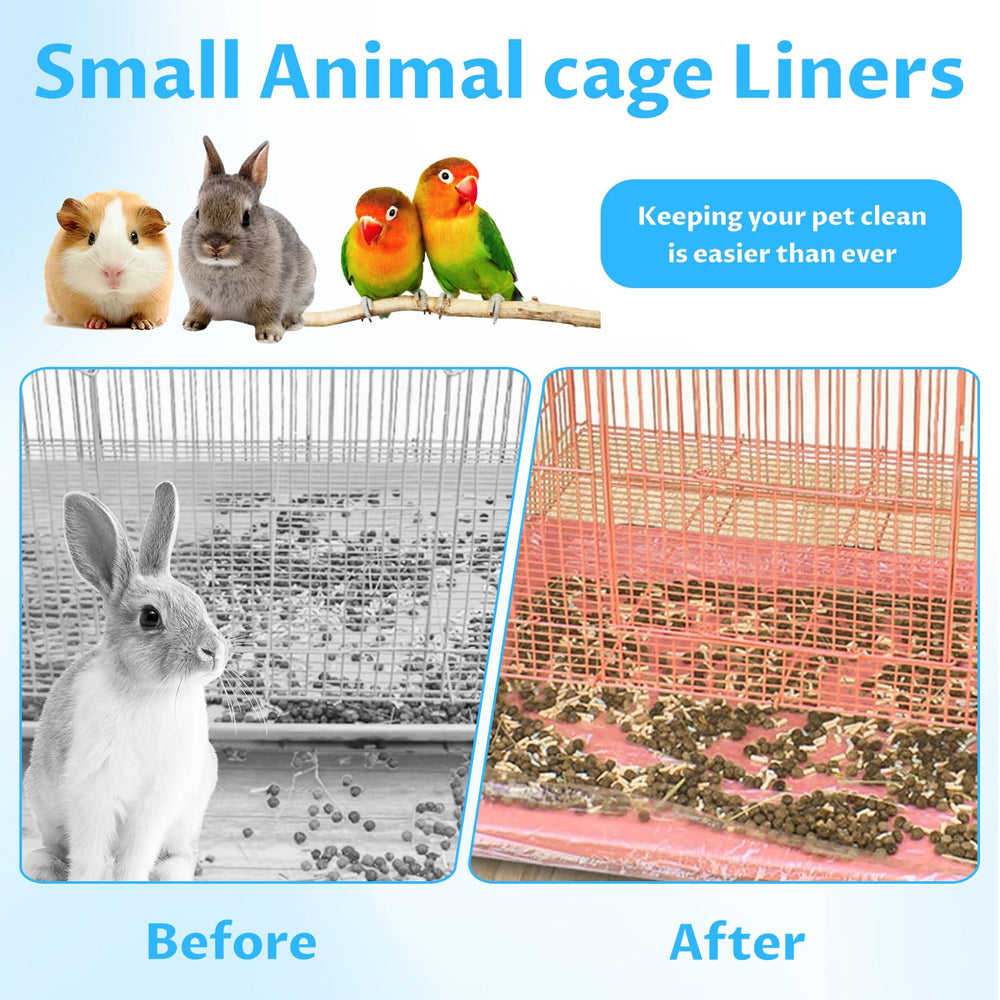 Yhalyea strong-load cage liner prevents leaks during playtime and feeding