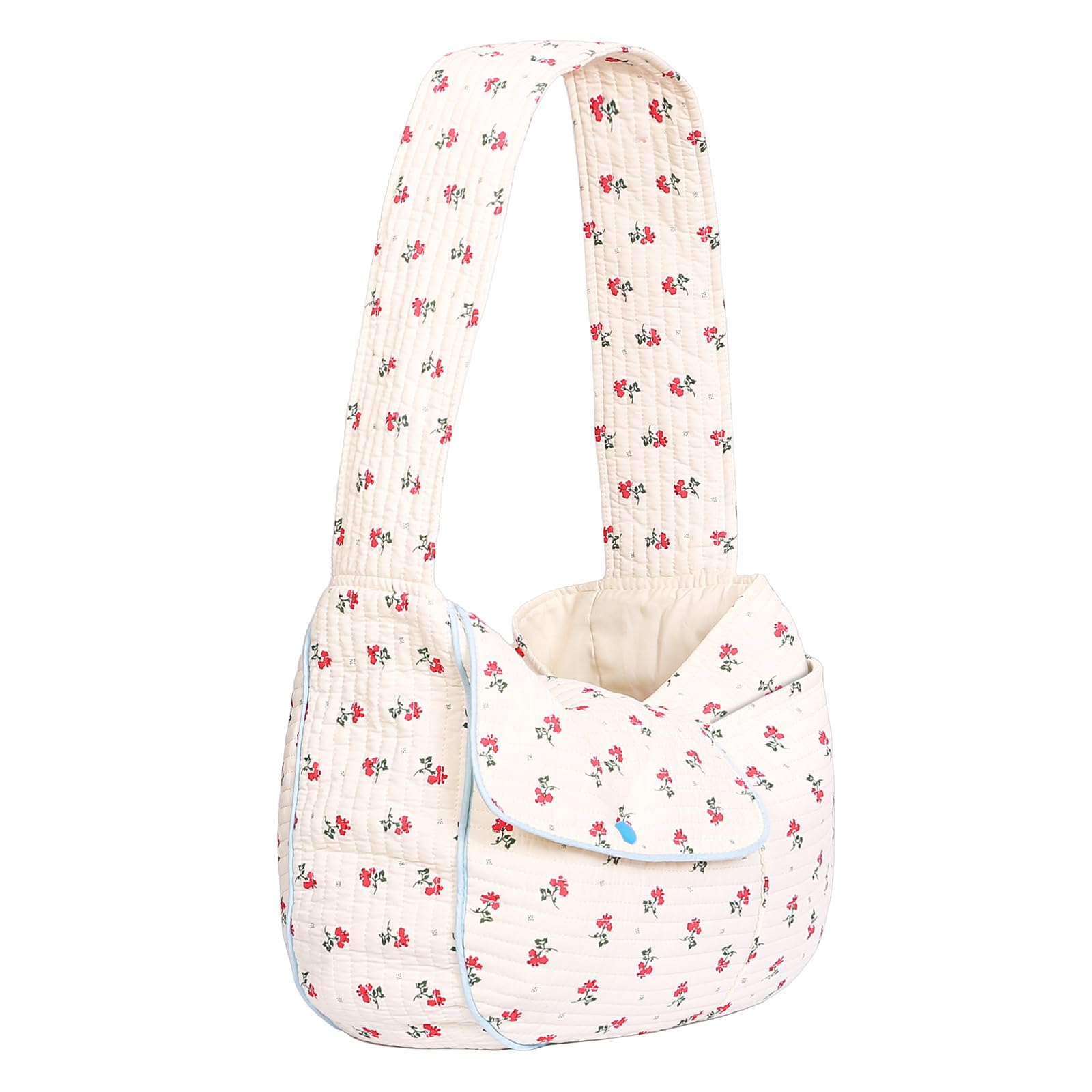 YHSHYZH Floral print bag doubles as a stylish carry option