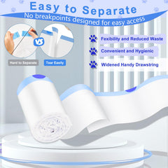 Yhwocd leakproof liner helps contain litter odors around the box.