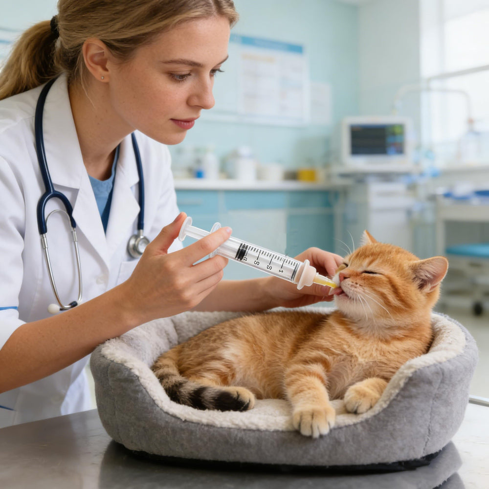 YIBIKEHO 5ml syringe ideal for larger newborn pets with steady flow