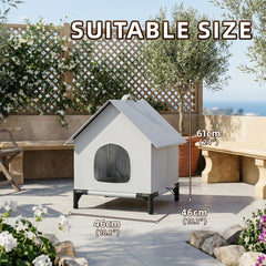 YIDAXIS cat house easy to assemble with no tools.
