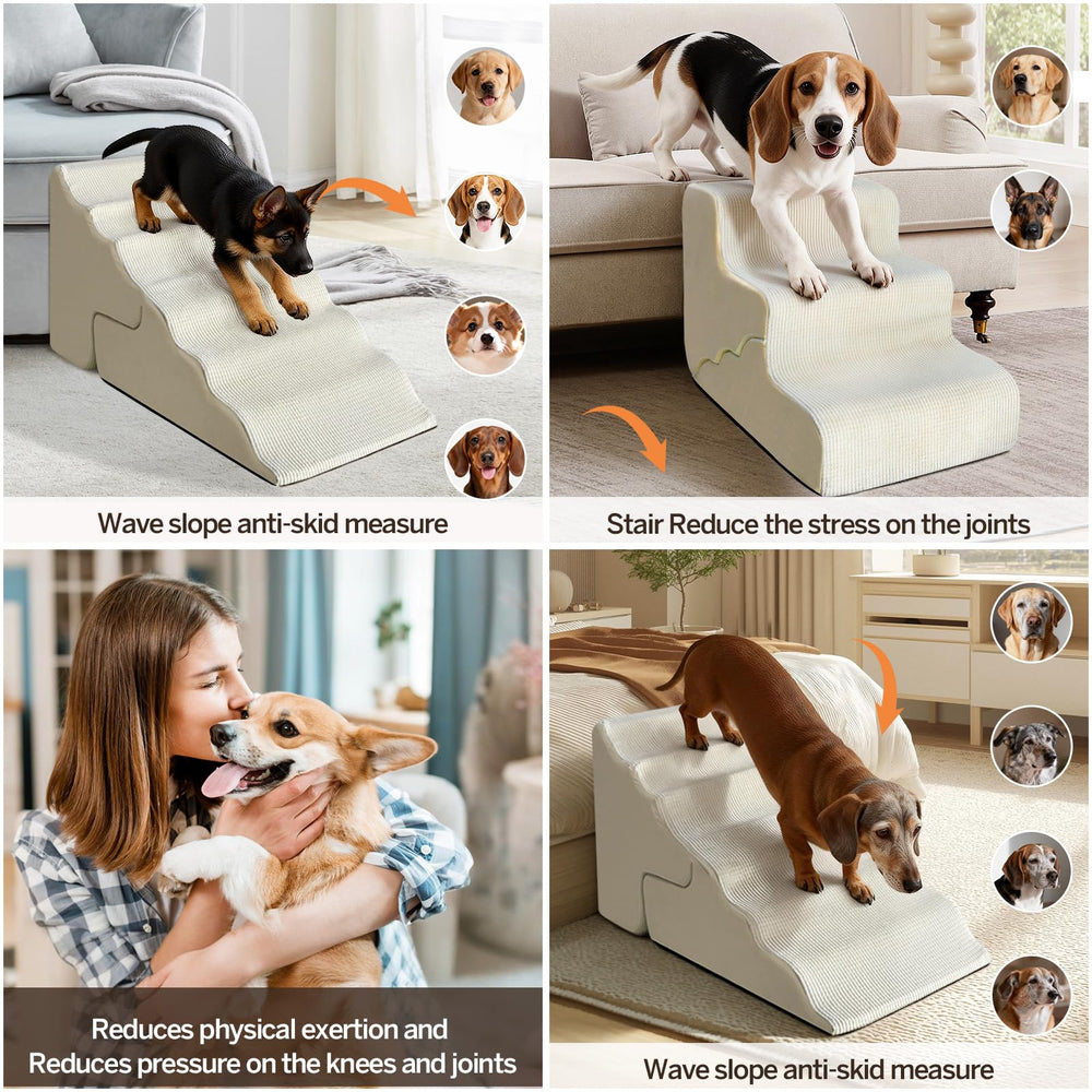 YIDAXIS beige lightweight and portable stairs for easy relocation