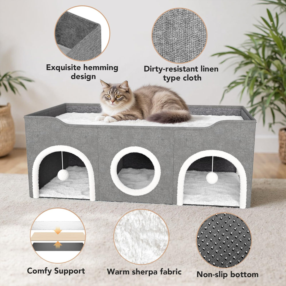 YIDAXIS Foldable hideaway provides easy storage and on-the-go comfort.