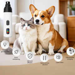 Yikuhot M1 dog nail trimmer with two-speed control for precise grooming.