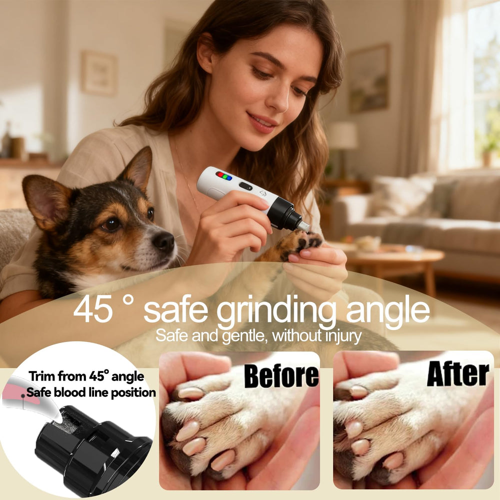 Yikuhot three grinding ports for nails of different sizes.