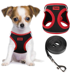 YIMEIS no-pull harness in soft mesh for comfortable daily walks