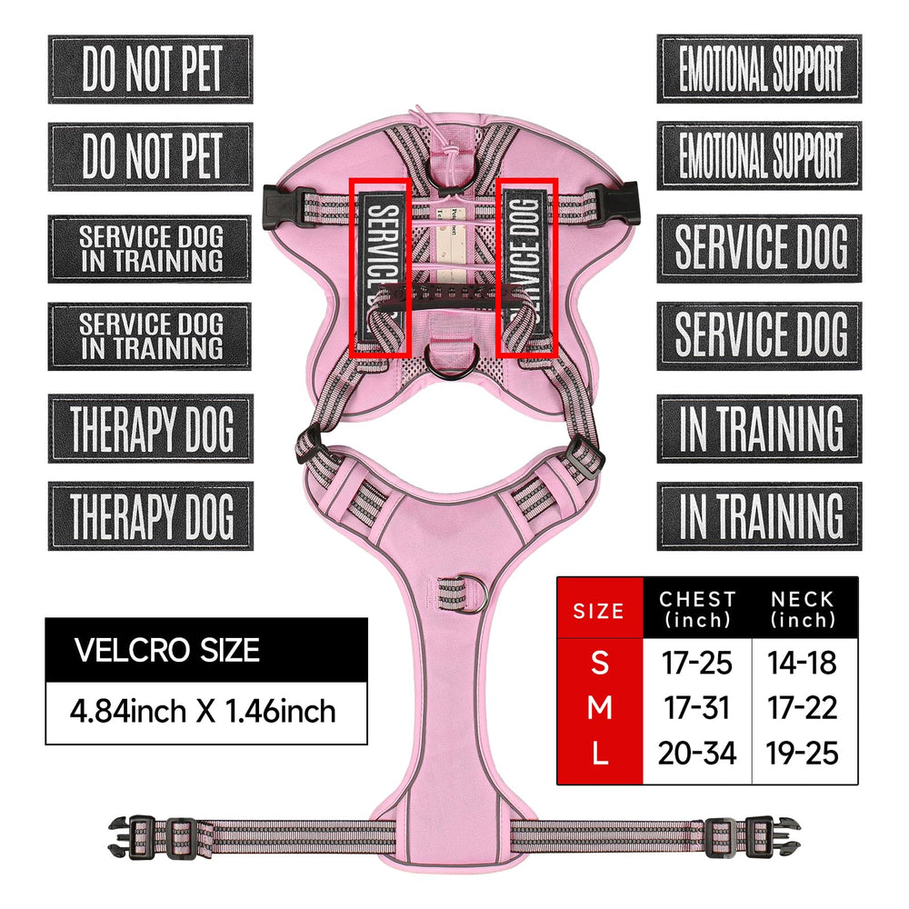 Yimeis service dog leash set for controlled daily walks.