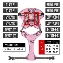 Yimeis service dog leash set for controlled daily walks.