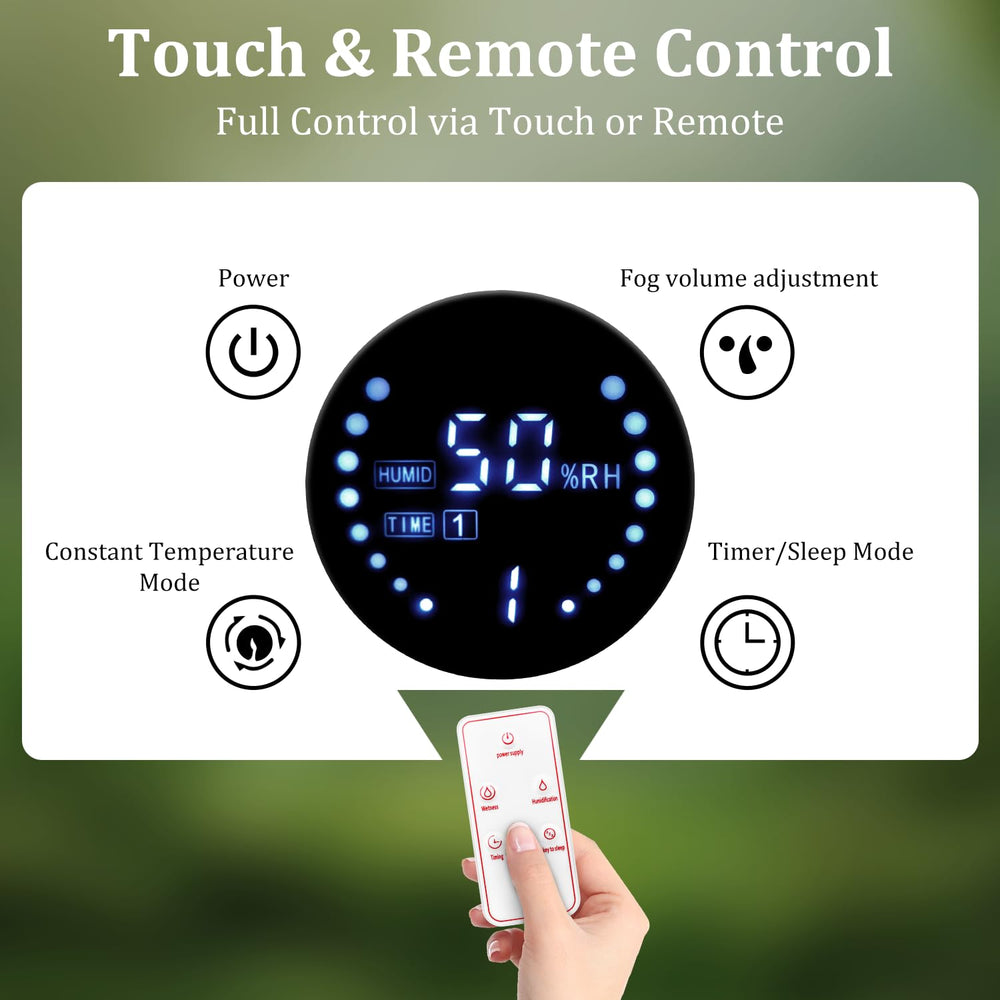 YINDUZ external humidity sensor aids auto humidity control in terrariums