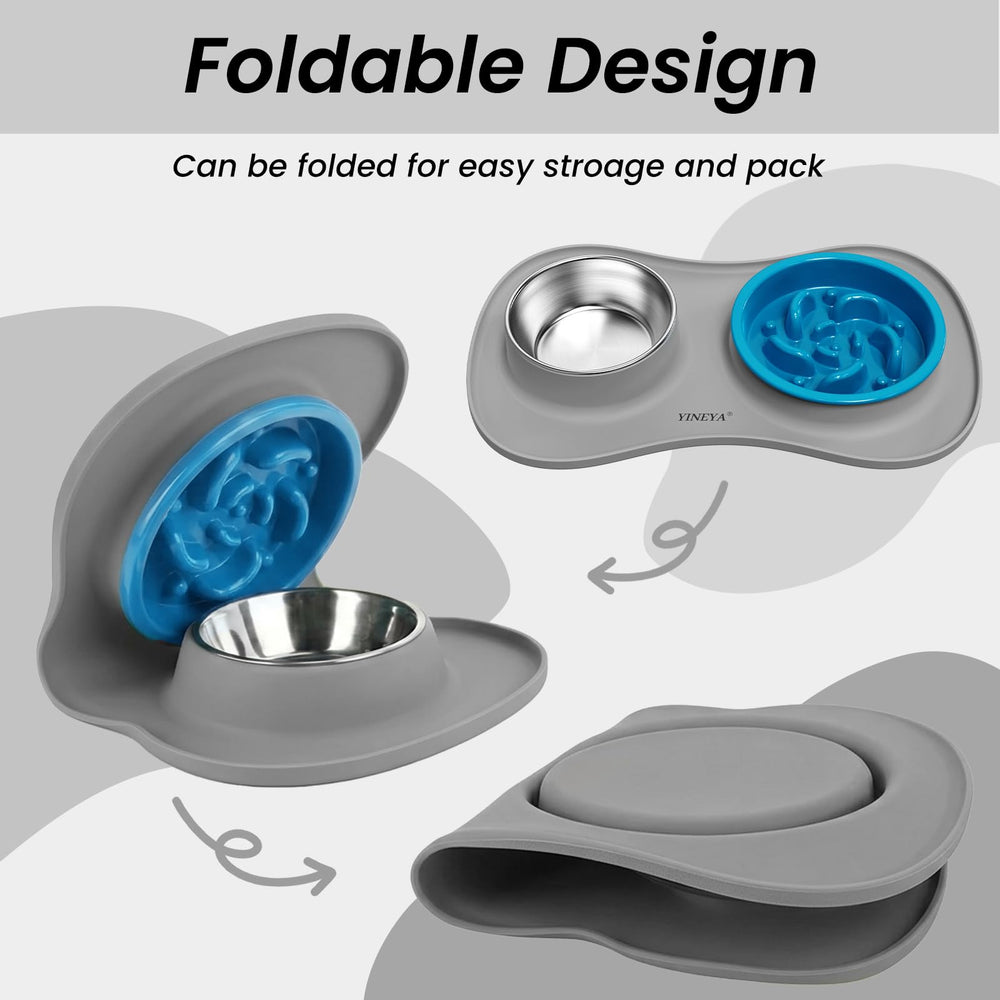 YINEYA 3-in-1 feeding station showcases versatile dog bowls